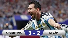 Messi từ tội đồ thành người hùng, Argentina vượt khó vào tứ kết World Cup