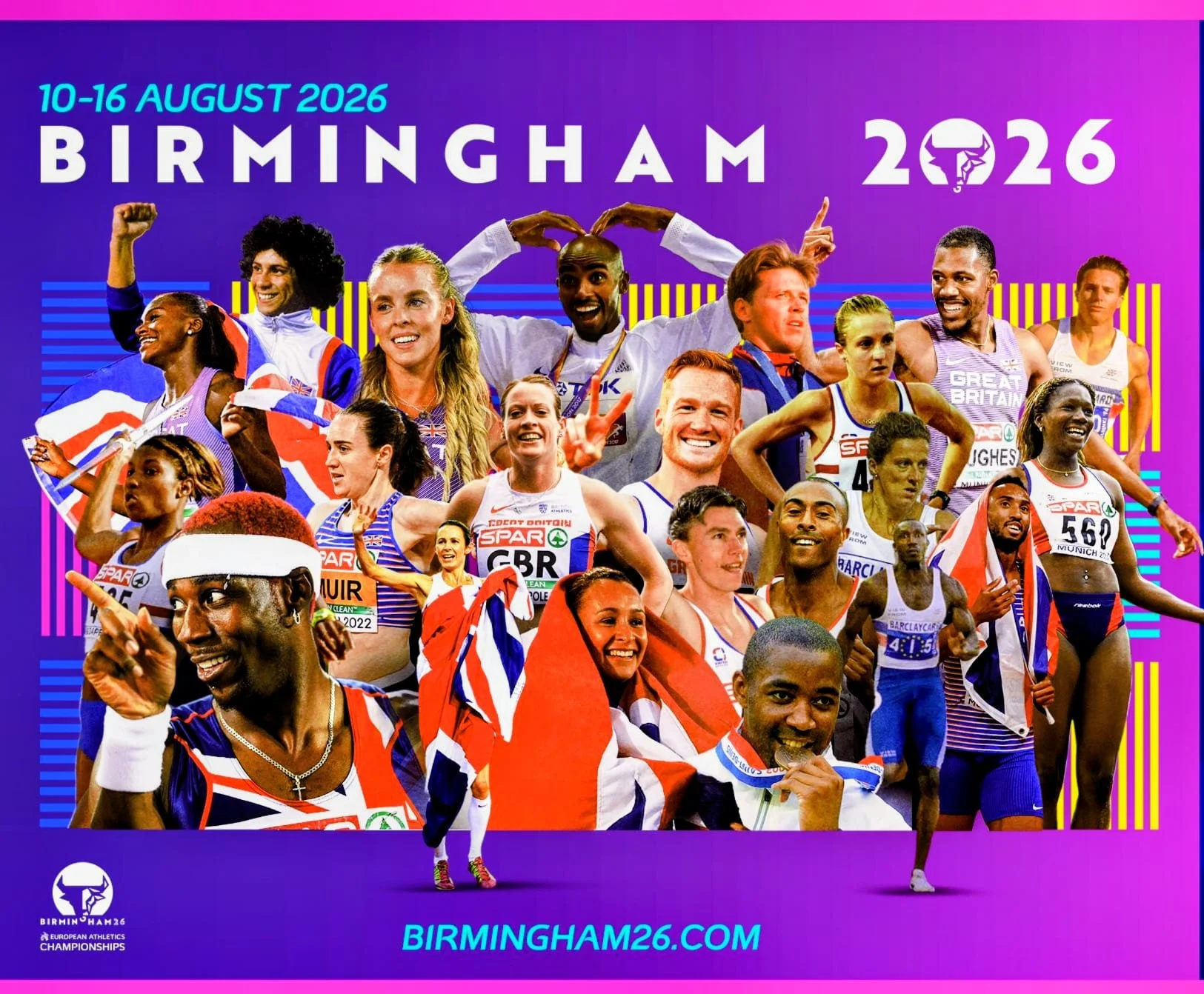 BIRMINGHAM 2026 BÙNG NỔ: ROMELL GLAVE HẠ MARCELL JACOBS, TENTOGLOU LẬP CỘT MỐC CHƯA TỪNG CÓ