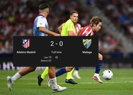 ATLETICO MADRID THẮNG MALAGA 2-0: LEE KANG-IN TỎA SÁNG NHƯNG JULIAN ALVAREZ ĐỂ LẠI KHOẢNG TRỐNG LỚN