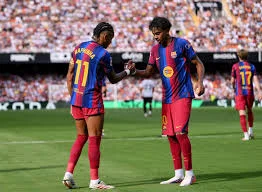 LEVANTE VS BARCELONA: LAMINE YAMAL VÀ RAPHINHA SẼ TIẾP TỤC KHUẤY ĐẢO HÀNG THỦ CHỦ NHÀ?
