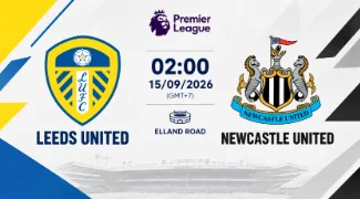 LEEDS UNITED VS NEWCASTLE UNITED: ELLAND ROAD SẼ ĐỊNH ĐOẠT CUỘC ĐẤU GIỮA HAI ĐỘI ĐANG CÙNG CÓ 5 ĐIỂM