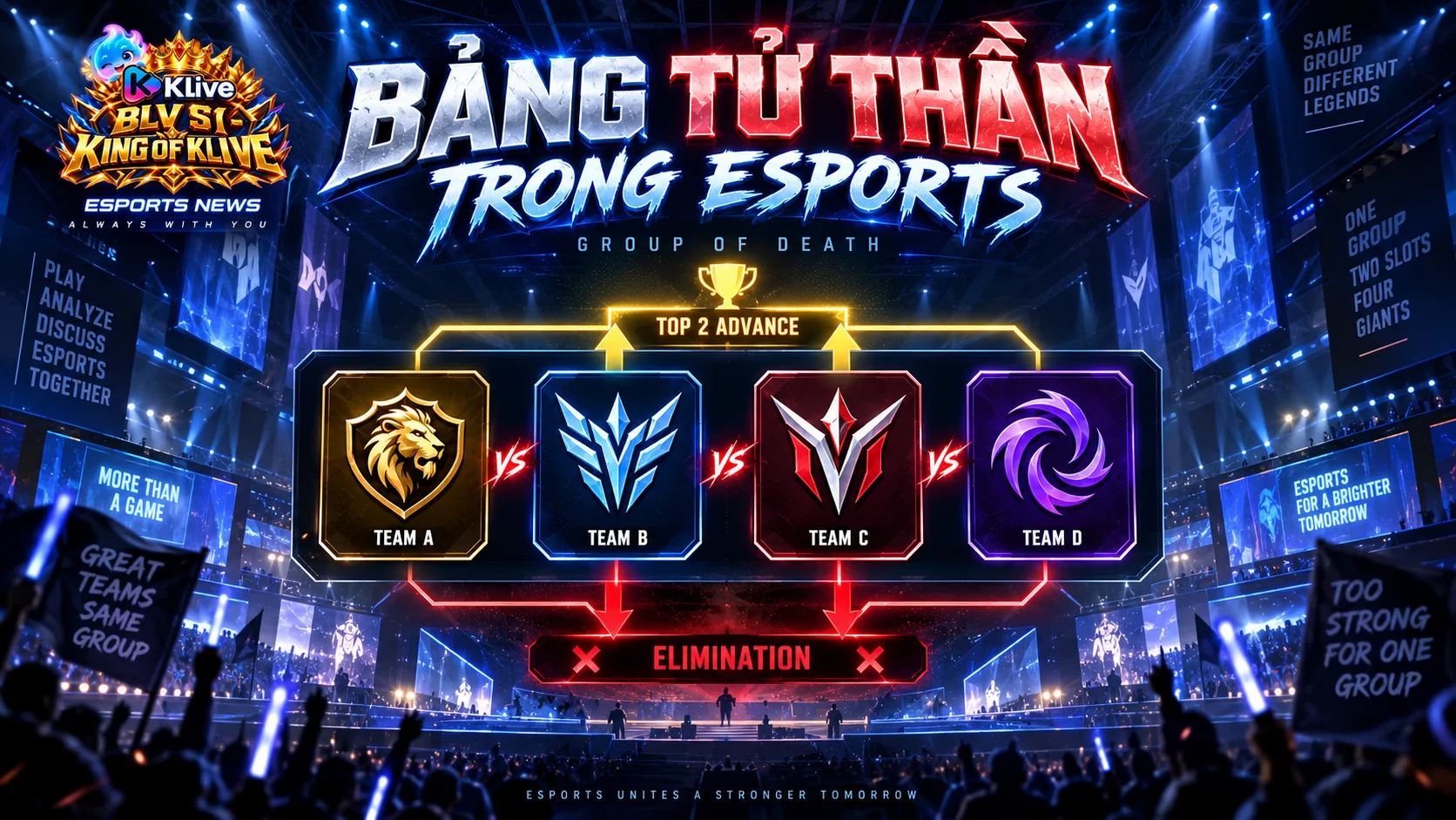 Bảng tử thần trong Esports là gì? Vì sao một bảng đấu lại được gọi là bảng tử thần?