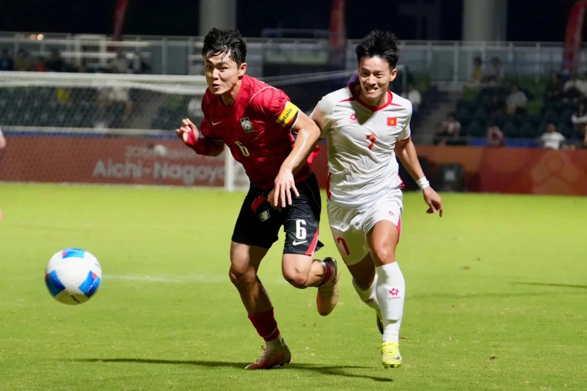 U23 VIỆT NAM THUA 0-4 U23 HÀN QUỐC, DỪNG BƯỚC Ở TỨ KẾT ASIAD 2026